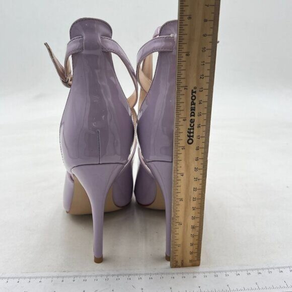 FSJ Women Chic Open Toe High Heel Sandals Crossover Strappy Cutout Wedding Prom - Picture 4 of 7